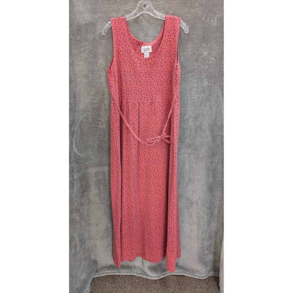Cottagecore Jumper Dress‎ Womens Medium Dainty Micro Floral Print Bohemian